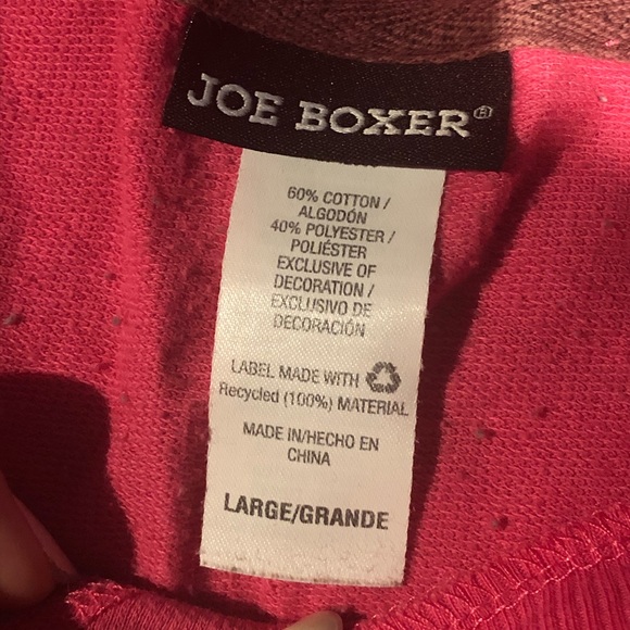 Pink Joe Boxer Sweater - Picture 3 of 5